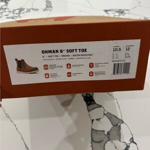 BRUNT Ohman 6" Soft Toe Brown Boots